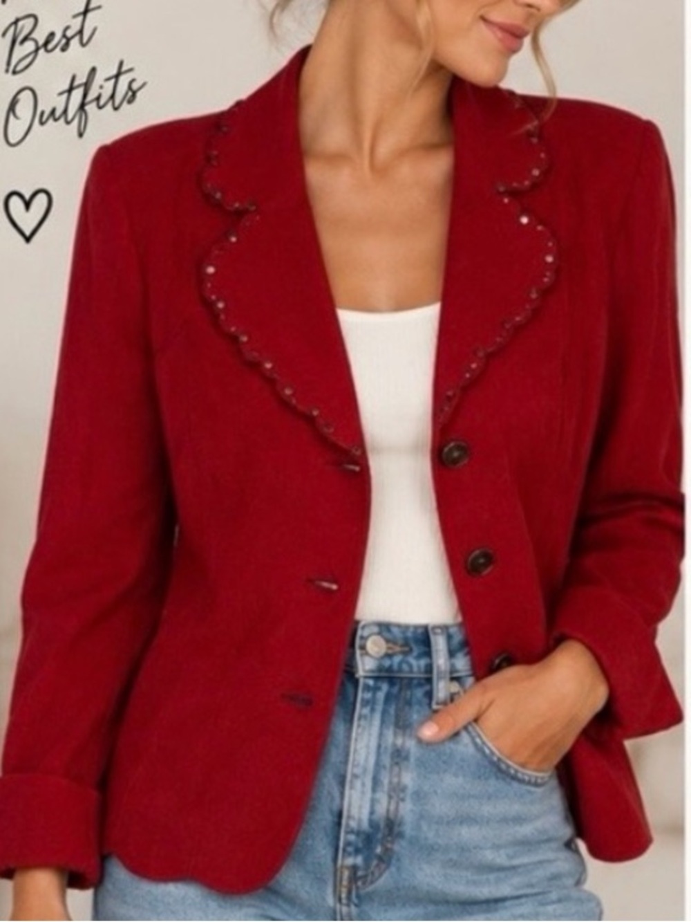 Vintage Requirements Red Jacket